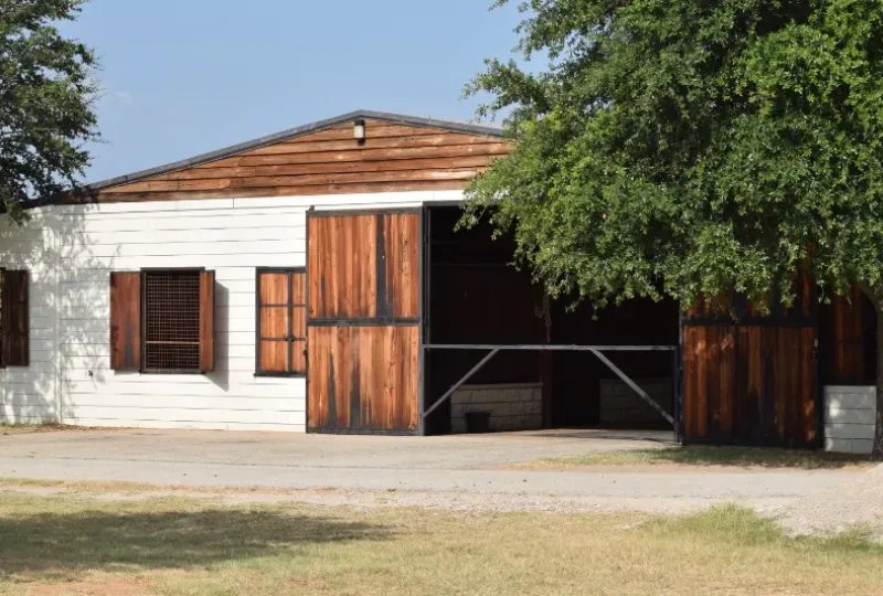 The Stallion Station stables